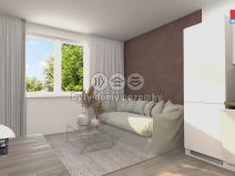 Pronájem bytu 1+kk, Ostrava - Moravská Ostrava, Sokolská třída, 21 m2