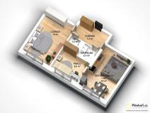 Prodej bytu 3+kk, Praha - Kamýk, Špirkova, 60 m2