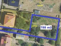 Prodej pozemku, Krušovice, Pod Česačkou, 788 m2