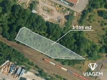 Prodej komerčního pozemku, Pardubice, 3399 m2