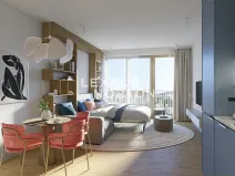 Prodej bytu 1+kk, Praha - Smíchov, Nádražní, 42 m2