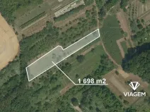 Prodej zahrady, Milešovice, 1698 m2