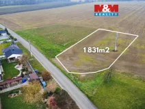 Prodej pozemku pro bydlení, Nivnice, 1831 m2