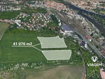 Prodej podílu pole, Praha - Radlice, 4518 m2