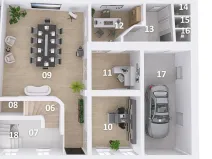 Pronájem kanceláře, Praha - Smíchov, Radlická, 124 m2