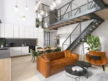 Prodej atypického bytu, Praha - Vysočany, Kolbenova, 181 m2