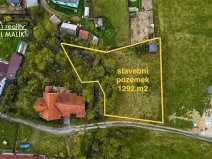 Prodej pozemku pro bydlení, Kozlovice, 1292 m2
