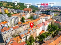 Prodej bytu 2+kk, Praha - Smíchov, Grafická, 44 m2