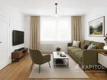 Prodej bytu 2+1, Praha - Hlubočepy, Krškova, 49 m2