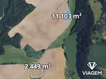 Prodej pole, Březina, 13552 m2