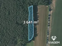 Prodej podílu lesa, Manětín, 1820 m2