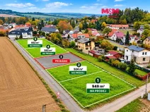 Prodej pozemku pro bydlení, Třemošná - Záluží, 949 m2