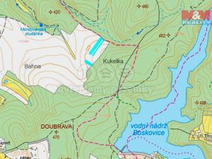 Prodej zemědělské půdy, Boskovice, 1418 m2