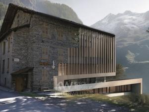 Prodej atypického bytu, Gressoney-Saint-Jean, Itálie, 80 m2