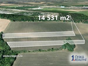 Prodej zemědělské půdy, Cítov, 14531 m2