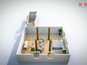 Prodej atypického bytu, Velké Březno - Valtířov, 90 m2