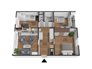 Prodej bytu 3+1, Břidličná, Jesenická, 62 m2