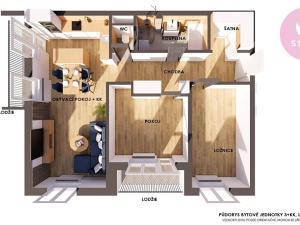 Prodej bytu 3+1, Frýdek-Místek, Lesní, 92 m2