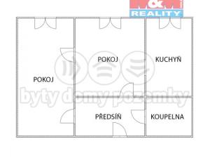 Prodej bytu 2+1, Moravský Beroun, gen. Svobody, 45 m2