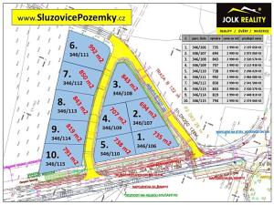 Prodej pozemku pro bydlení, Služovice, 791 m2