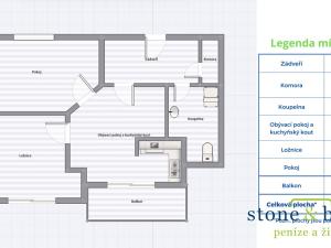 Prodej bytu 3+kk, Loučná pod Klínovcem, 66 m2