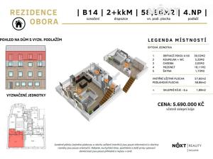 Prodej atypického bytu, Příbram, Špitálská, 58 m2