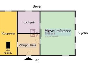 Prodej rodinného domu, Střížovice, 85 m2