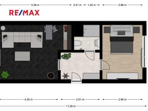 Prodej bytu 1+1, Česká Lípa, Zhořelecká, 41 m2