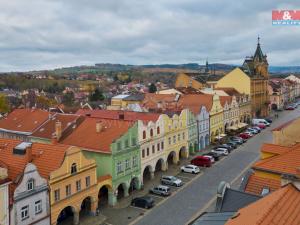 Pronájem bytu 2+1, Domažlice - Město, náměstí Míru, 91 m2