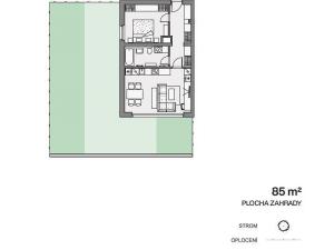 Prodej bytu 2+kk, Praha - Vysočany, Pod Krocínkou, 55 m2