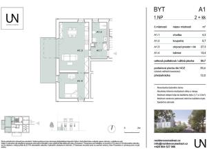 Prodej bytu 2+kk, Třeboň, Za nádražím, 53 m2