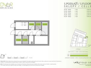 Prodej bytu 3+kk, Brandýs nad Labem-Stará Boleslav - Stará Boleslav, Mělnická, 63 m2