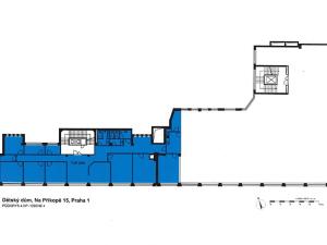 Pronájem kanceláře, Praha - Staré Město, Na Příkopě, 301 m2