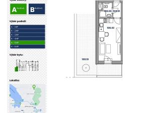 Prodej bytu 1+kk, Brno, Ondrova, 24 m2