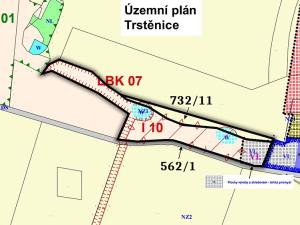 Prodej trvalého travního porostu, Trstěnice, 25539 m2