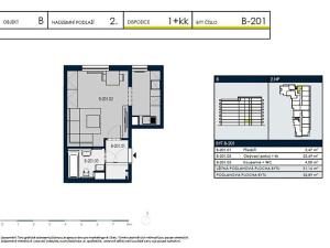 Pronájem bytu 1+kk, Praha - Strašnice, Zvěřinova, 33 m2