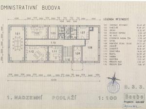 Pronájem kanceláře, Štětí, Cihelná, 195 m2