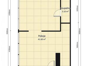 Pronájem bytu 2+kk, Zábřeh, Československé armády, 44 m2