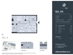 Prodej bytu 2+kk, Praha - Bohnice, Lodžská, 61 m2