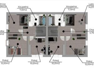 Prodej rodinného domu, Plzeň - Dolní Vlkýš, Na Lučním vrchu, 110 m2