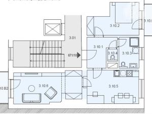 Prodej bytu 3+kk, Praha - Vysočany, Na výběžku, 71 m2