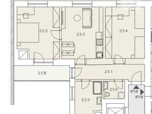 Prodej bytu 3+kk, Praha - Vysočany, V Předním Hloubětíně, 92 m2