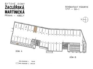 Prodej bytu 3+kk, Praha - Kbely, Martinická, 66 m2