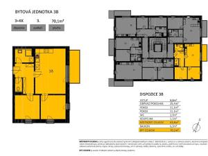 Pronájem bytu 3+kk, Havlíčkův Brod, Na Spravedlnosti, 70 m2