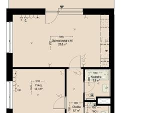 Prodej bytu 3+kk, Trutnov, Chodská, 83 m2