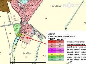 Prodej pozemku pro bydlení, Újezd, 1000 m2