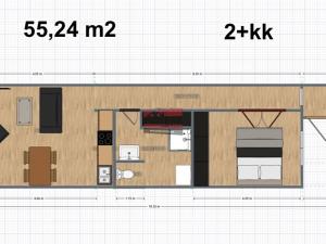 Prodej rodinného domu, Tábor, Malinová, 55 m2