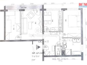 Prodej bytu 3+1, Bohušovice nad Ohří, Zahradní, 68 m2