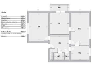 Prodej bytu 3+1, Praha - Zbraslav, Žitavského, 72 m2