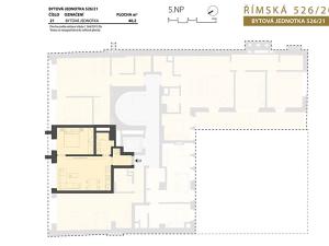 Pronájem bytu 2+kk, Praha - Vinohrady, Římská, 40 m2